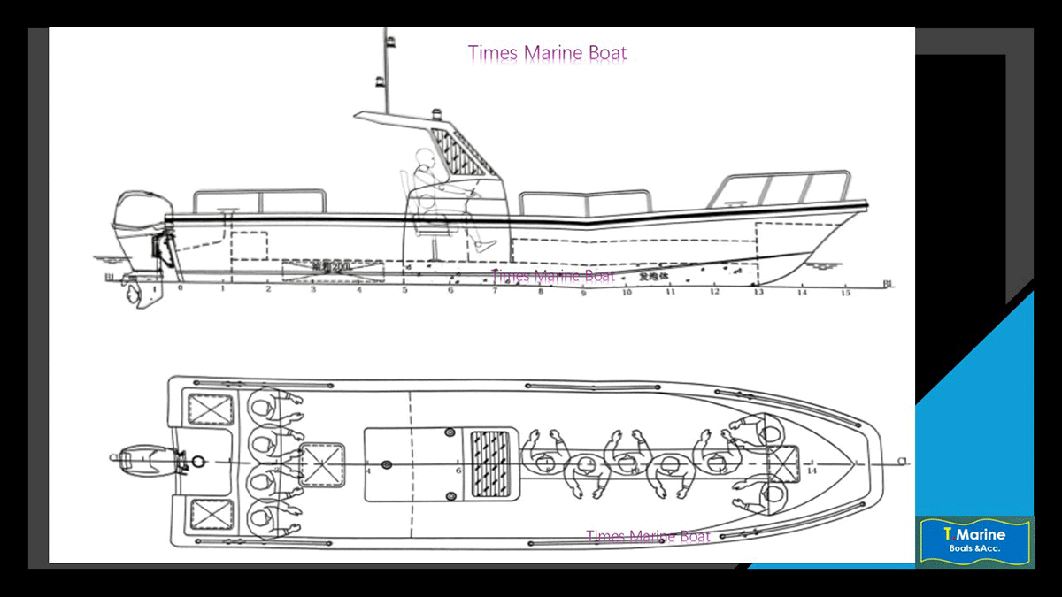 8m fiberglass boat 8m fiberglass boat
