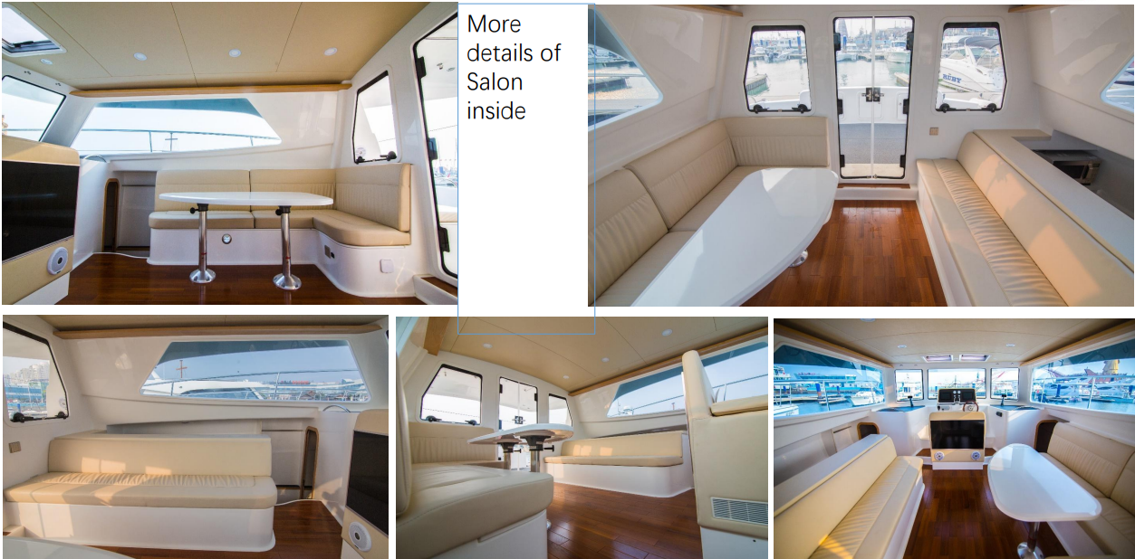 11.6 meter luxury catamarn boat