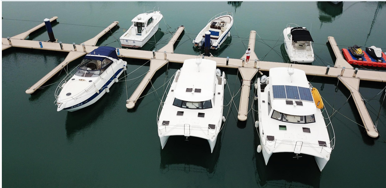 38 Feet luxury catamaran boat