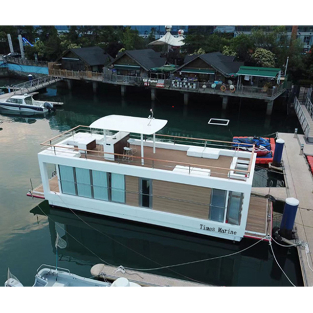 14.6 Meter Fiberglass House Boats 48 Feet