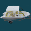 5 Meter Small Fiberglass Boat For 6-8 People