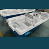 17Foot 5Meters Small Fishing Boats Fiberglass For 8 People