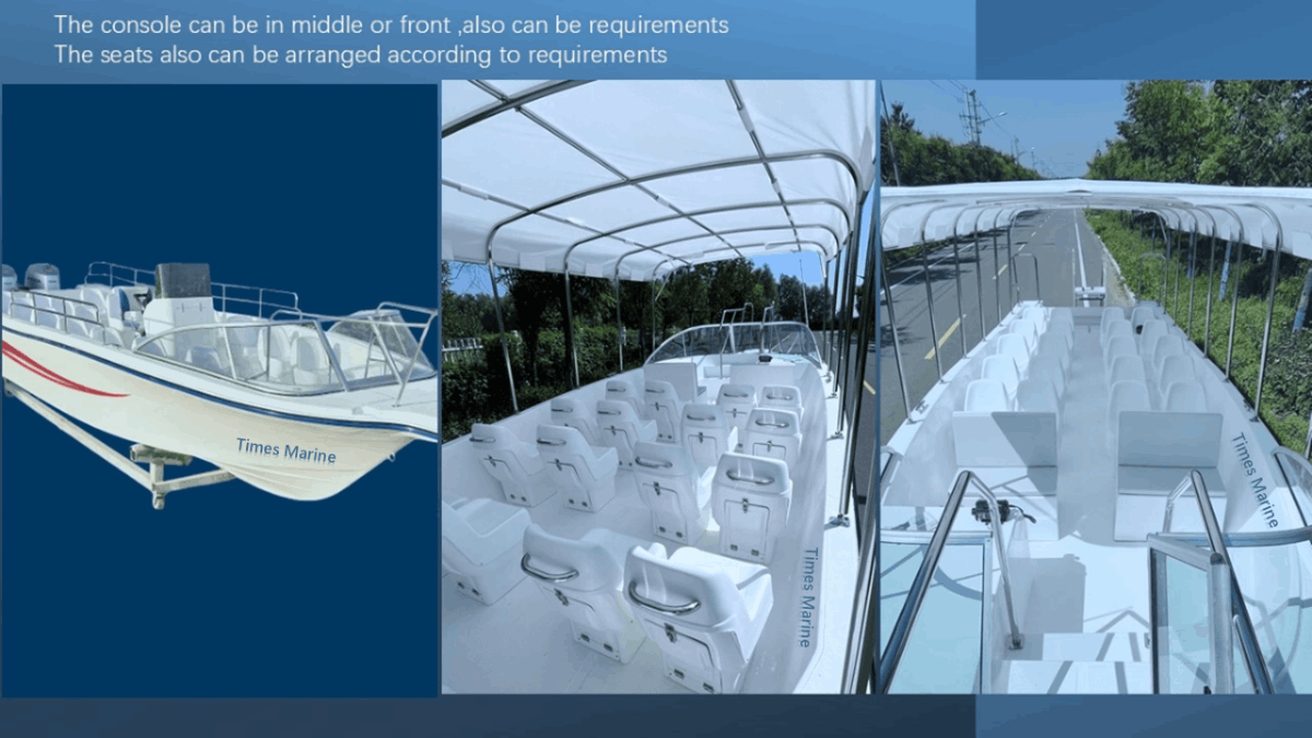 30ft frp passenger boat