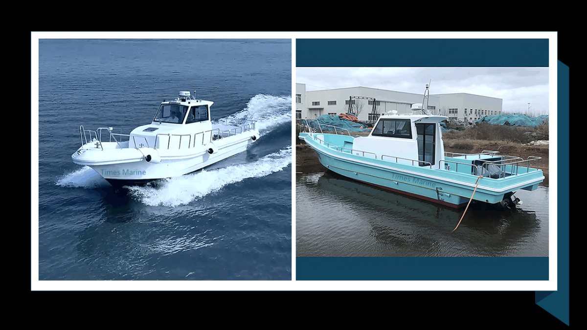 43 foot fishing fiberglass boats