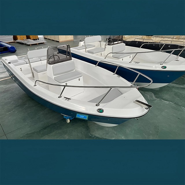 small ocean fishing boat