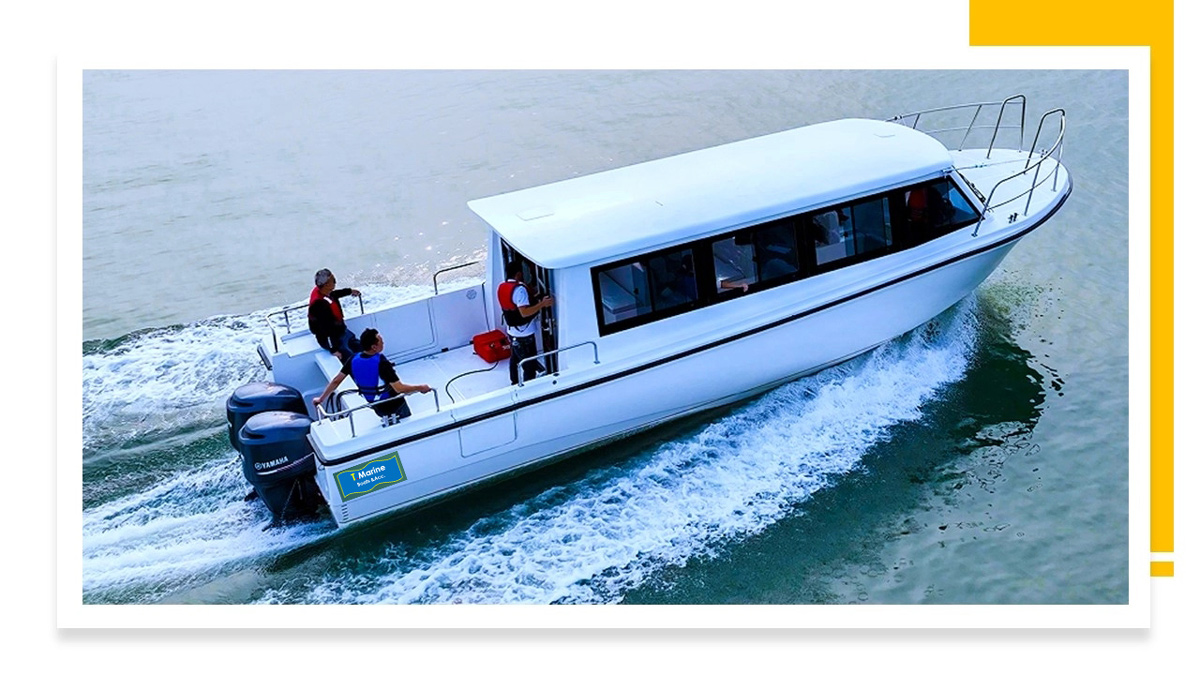 30eet fiberglass passenger boat