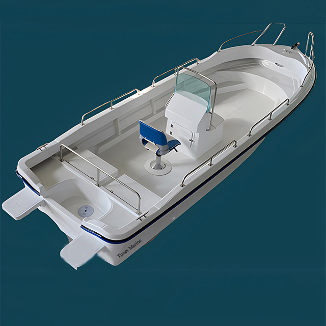 Fiberglass dinghy boat