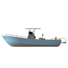 25Foot 7.6Meter Deep Sea Fishing Boat For 10 Passengers