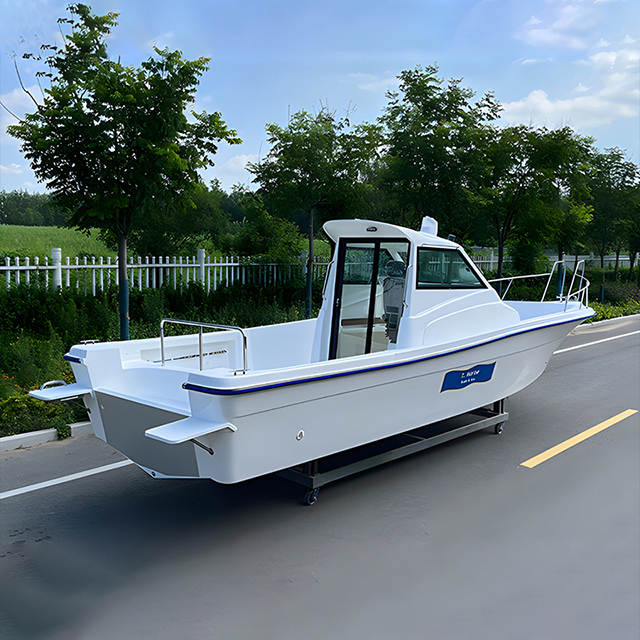 30Foot 9.18Meters Fiberglass Fishing Boats With Cabin For 10 People