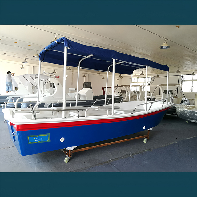 19ft fiberglass panga passenger boat