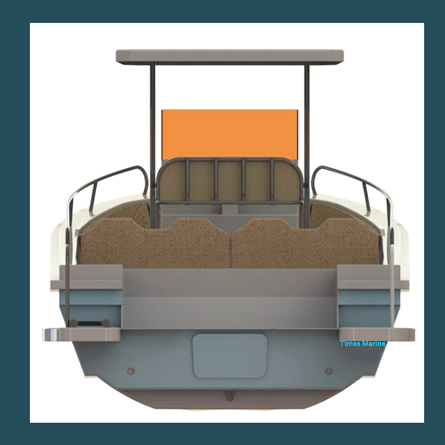 7.6m fashion panga fishing boat