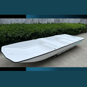 4.7 metros W-Hull Fishing Fiberglass Boat para 5 personas