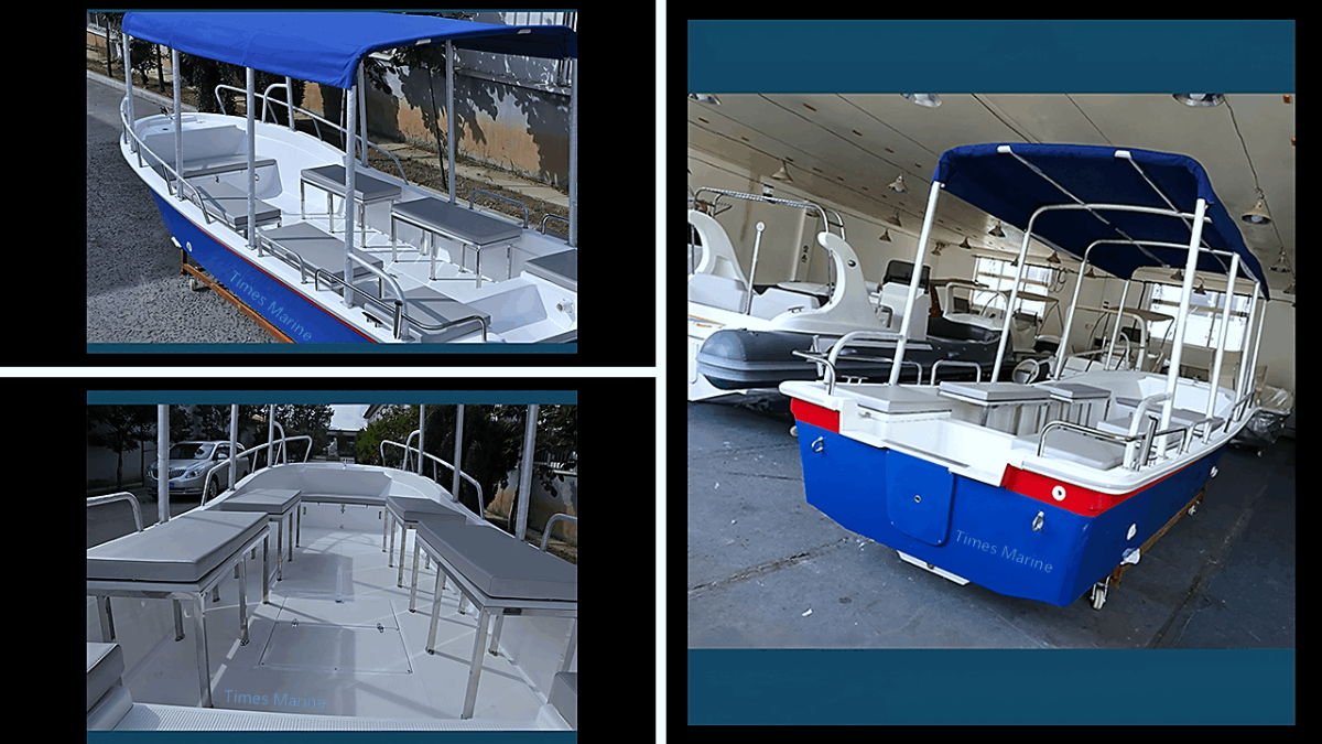 8 passengers panga boat