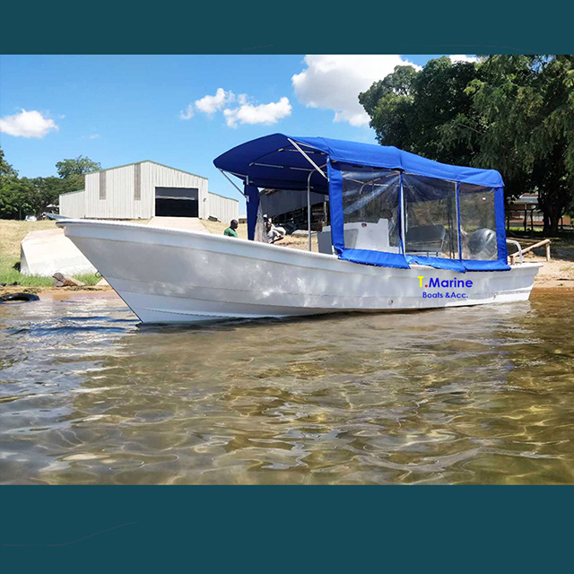 25Foot7.6Meters Fiberglass Passenger Boats Panga Boat For 10 People