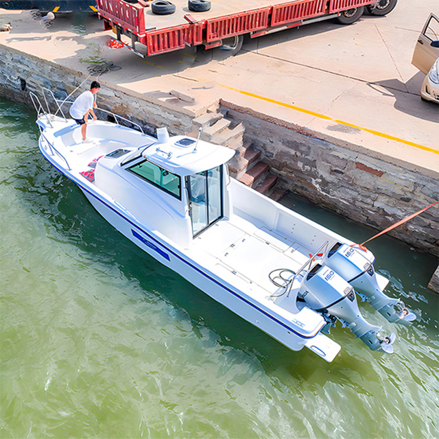 30FT fiberglass hull fishing boat
