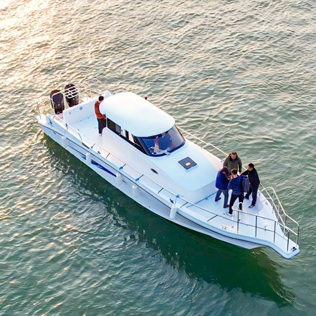 Times Marine Custom 45ft Cabin Fishing Boat & Tour Yacht for 12 Persons