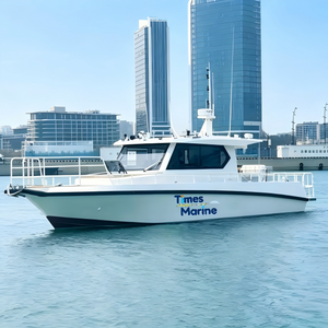 48ft aluminum cabin fishing boat with enclosed pilothouse – premium sport fishing yacht