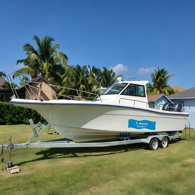 Fiberglass Fishing Boats With Cabin