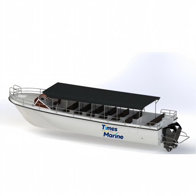 Times Marine 37ft Passenger Boat – Front View